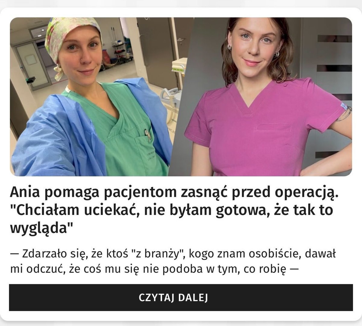 Wywiad dla Medonet o mobbingu i stresie w pracy pielęgniarki